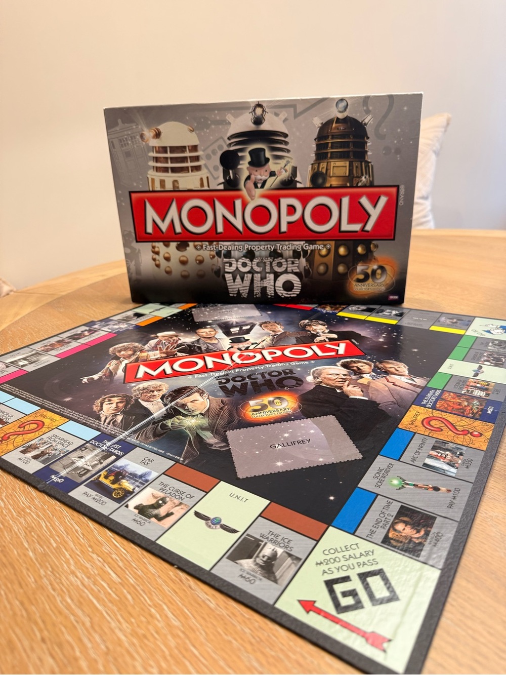 Monopoly Doctor Who 50th Anniversary Collector's Edition Board Game
